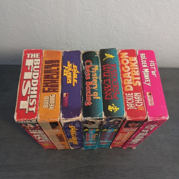 7 Classic Martial Arts Vhs Lot Wu-tang Collection/Shaolin Collection and Others - Picture 3 of 8